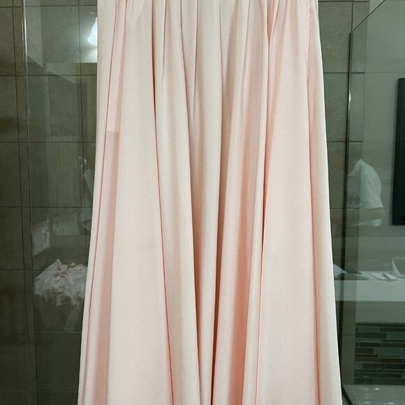 Peach or Light Pink 3 pc Skirt Suit - Picture 3 of 8